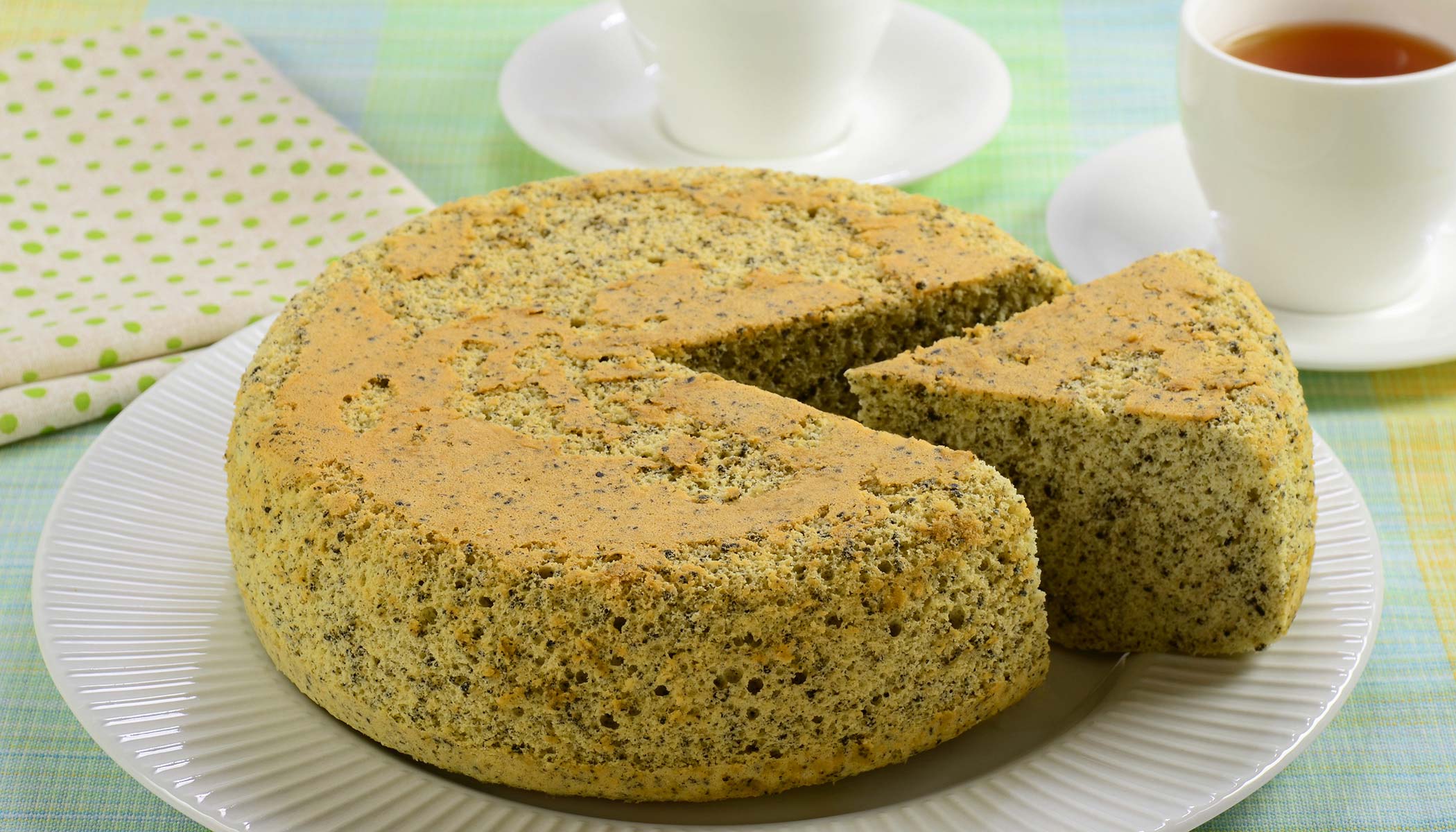 Zojirushi Recipe – Black Sesame Cake