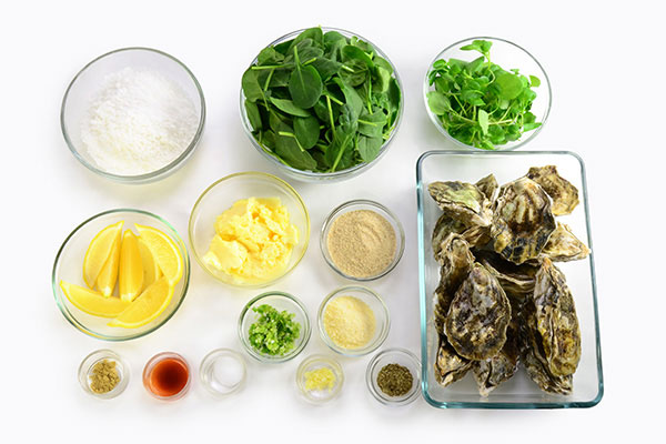 
            	Oysters Rockefeller  Ingredients
      	