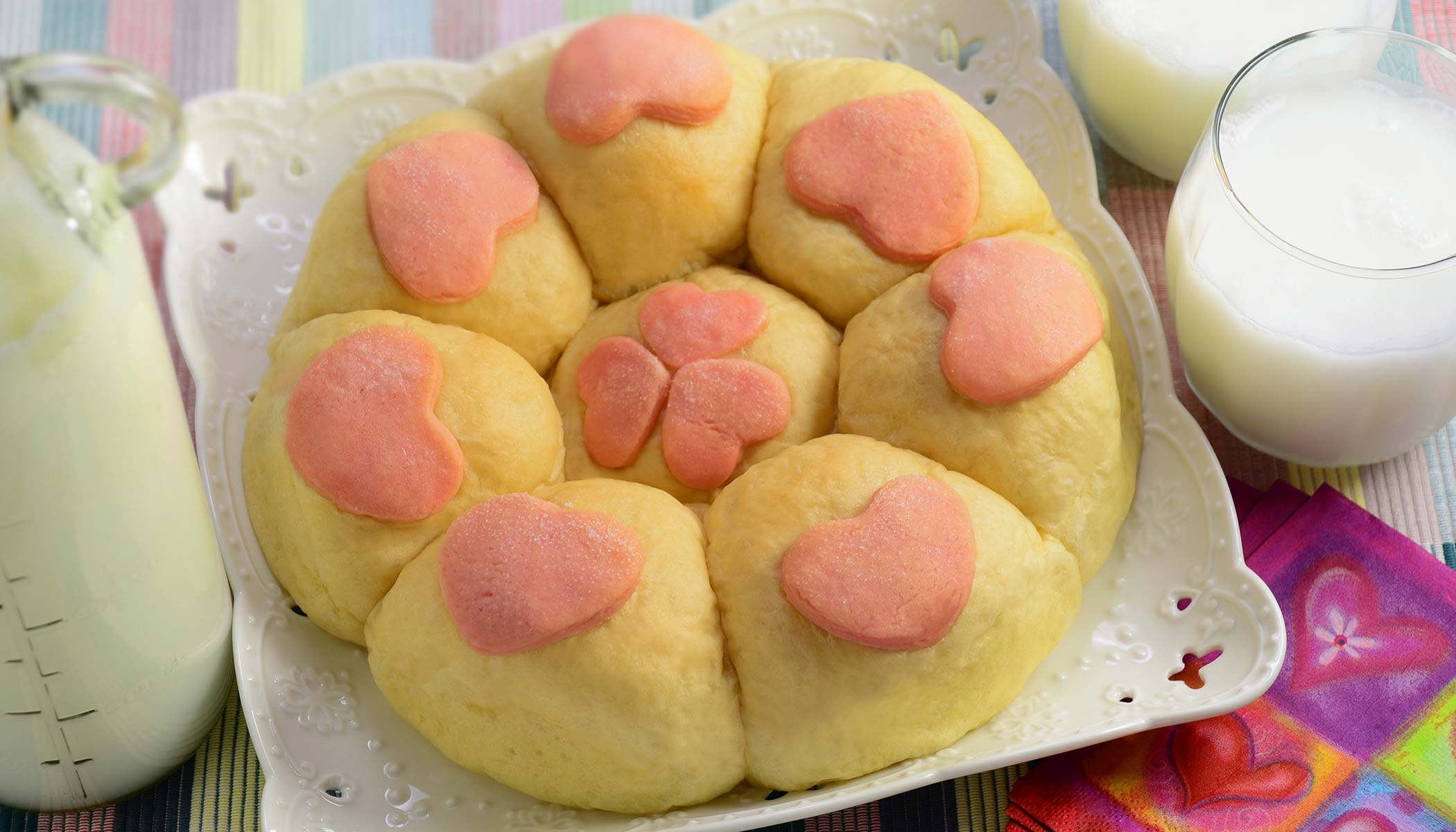 Zojirushi Recipe – Valentine's Tear and Share Bread