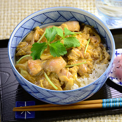 Zojirushi Recipe – <i>Oyako-Donburi</i> (Chicken and Egg Bowl)
