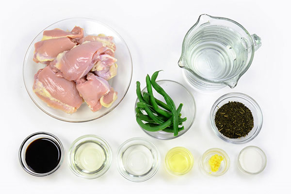 
            	Green Tea Chicken Stew  Ingredients
      	