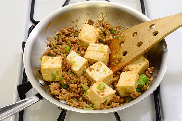 
              Peppery Mapo Tofu Step 7
      	