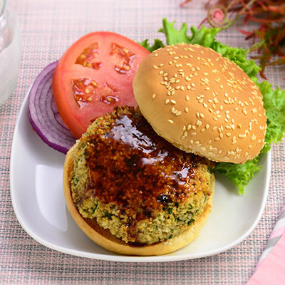 Zojirushi Recipe – Quinoa Burger Deluxe