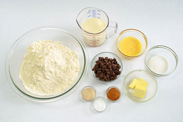 Chocolate Bread  Ingredients