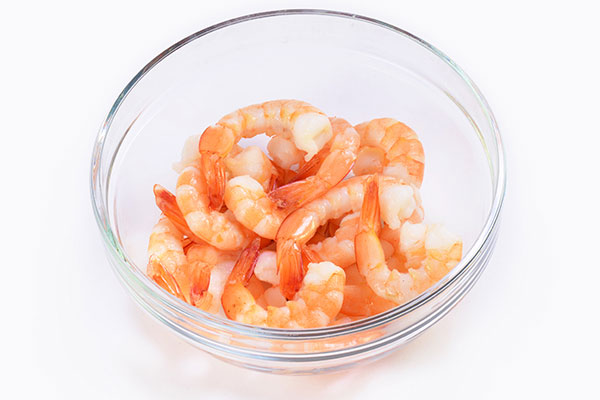 
              Shrimp <i>Escabeche</i> Step 1
      	