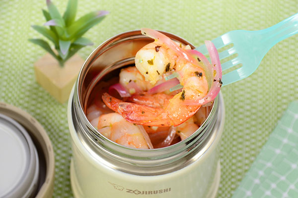 
              Shrimp <i>Escabeche</i> Step 6
      	