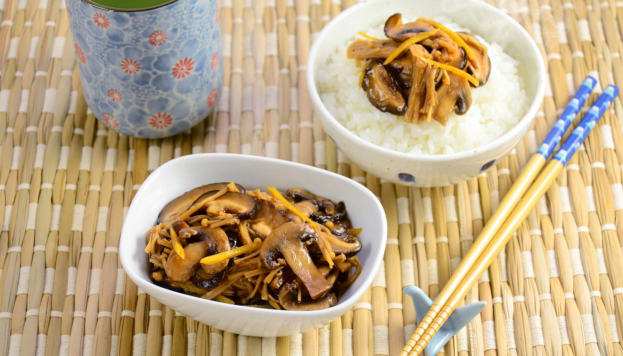 Zojirushi Recipe – <i>Kinoko no Tsukudani</i> (Mushroom Rice Topping)