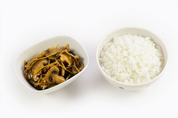 
              <i>Kinoko no Tsukudani</i> (Mushroom Rice Topping) Step 5
      	
