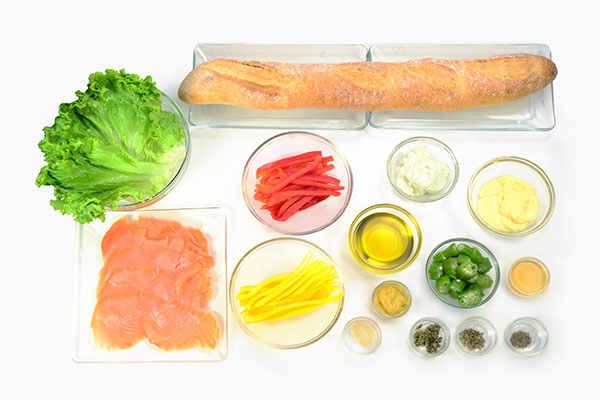 
            	Spring Medley Baguette  Ingredients
      	