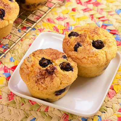Zojirushi Recipe – Fluffy Blueberry Muffins