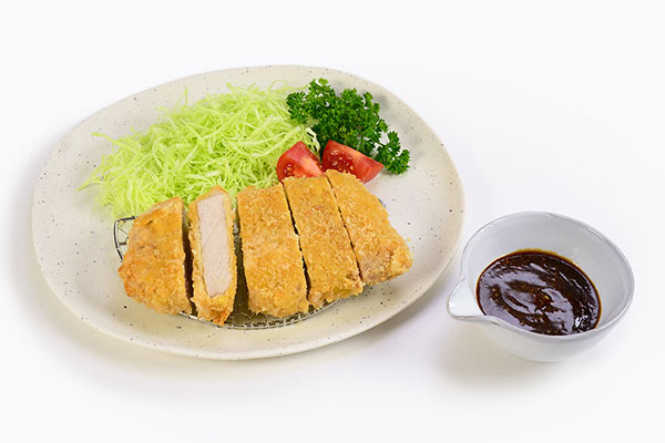 
              No-Fry <i>Tonkatsu</i> Step 15
      	