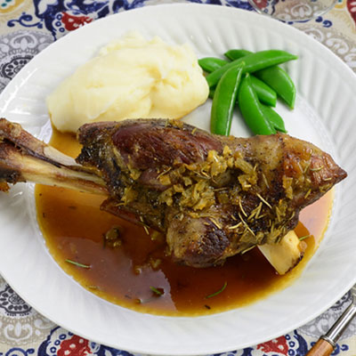 Zojirushi Recipe – Roasted Lamb Shanks