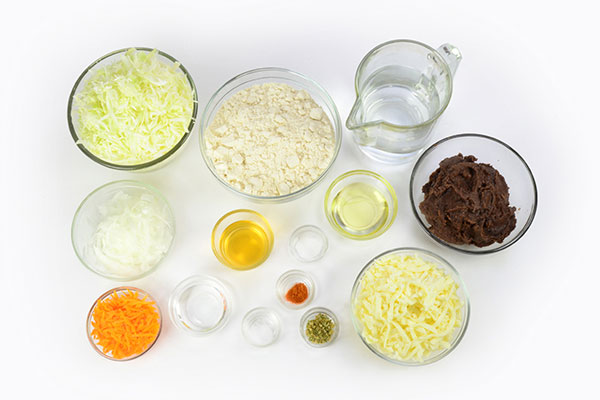 
            	<i>Pupusas</i> (Griddle Cakes)  Ingredients
      	