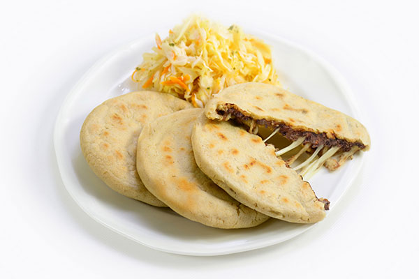 
              <i>Pupusas</i> (Griddle Cakes) Step 9
      	