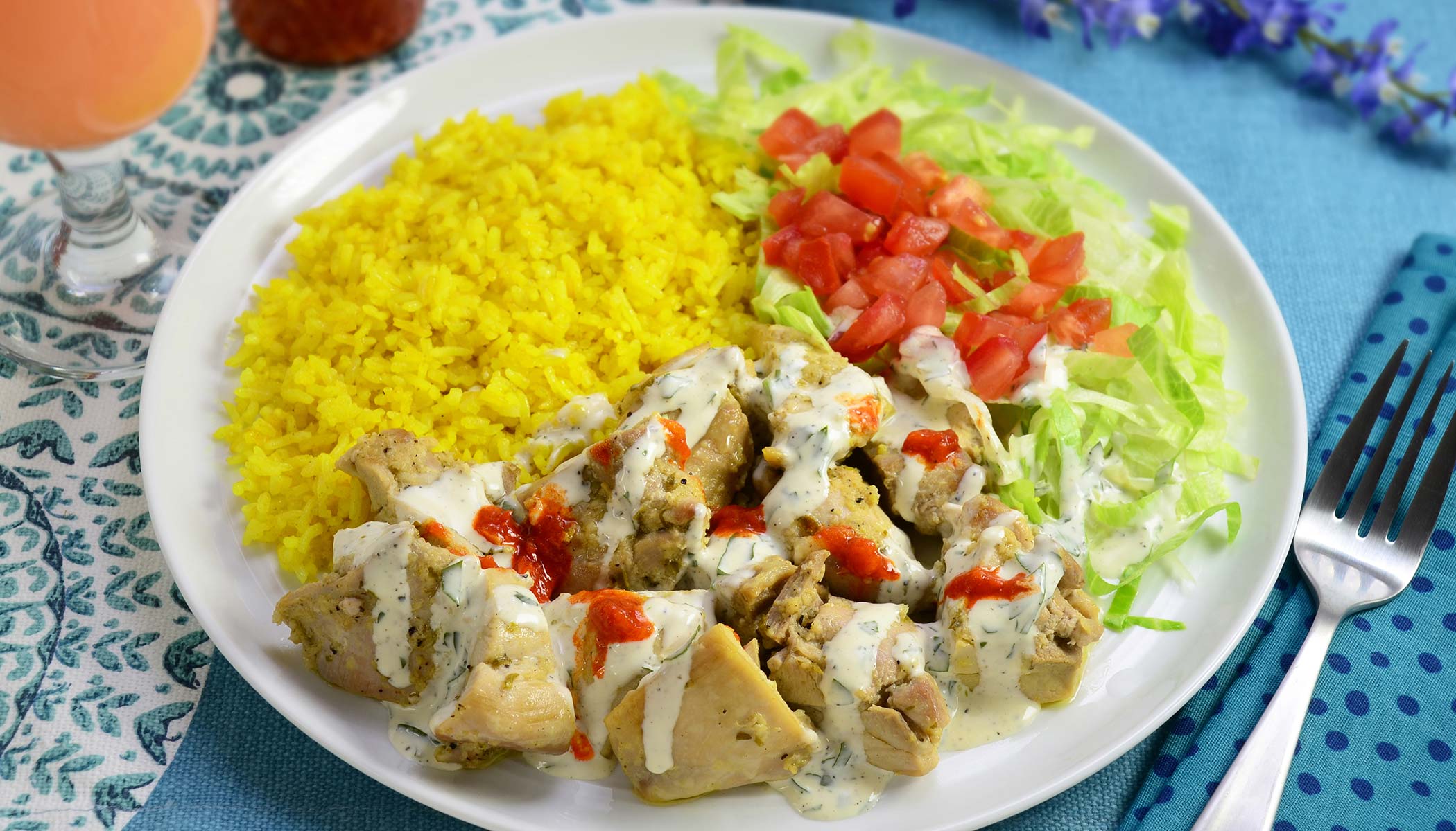 Zojirushi Recipe – Halal Style Chicken and Rice