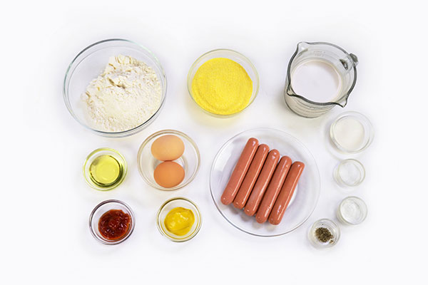 
            	Corn Dog Nuggets  Ingredients
      	