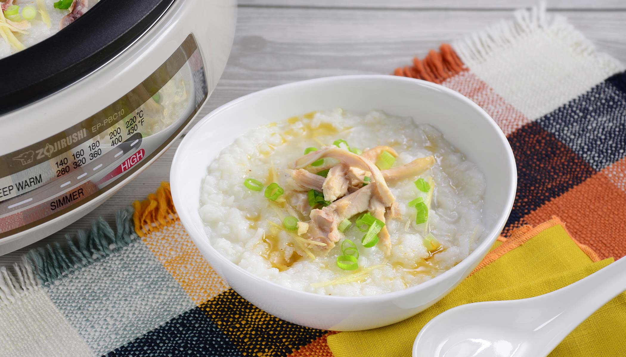 Zojirushi Recipe – Soothing Chicken Congee