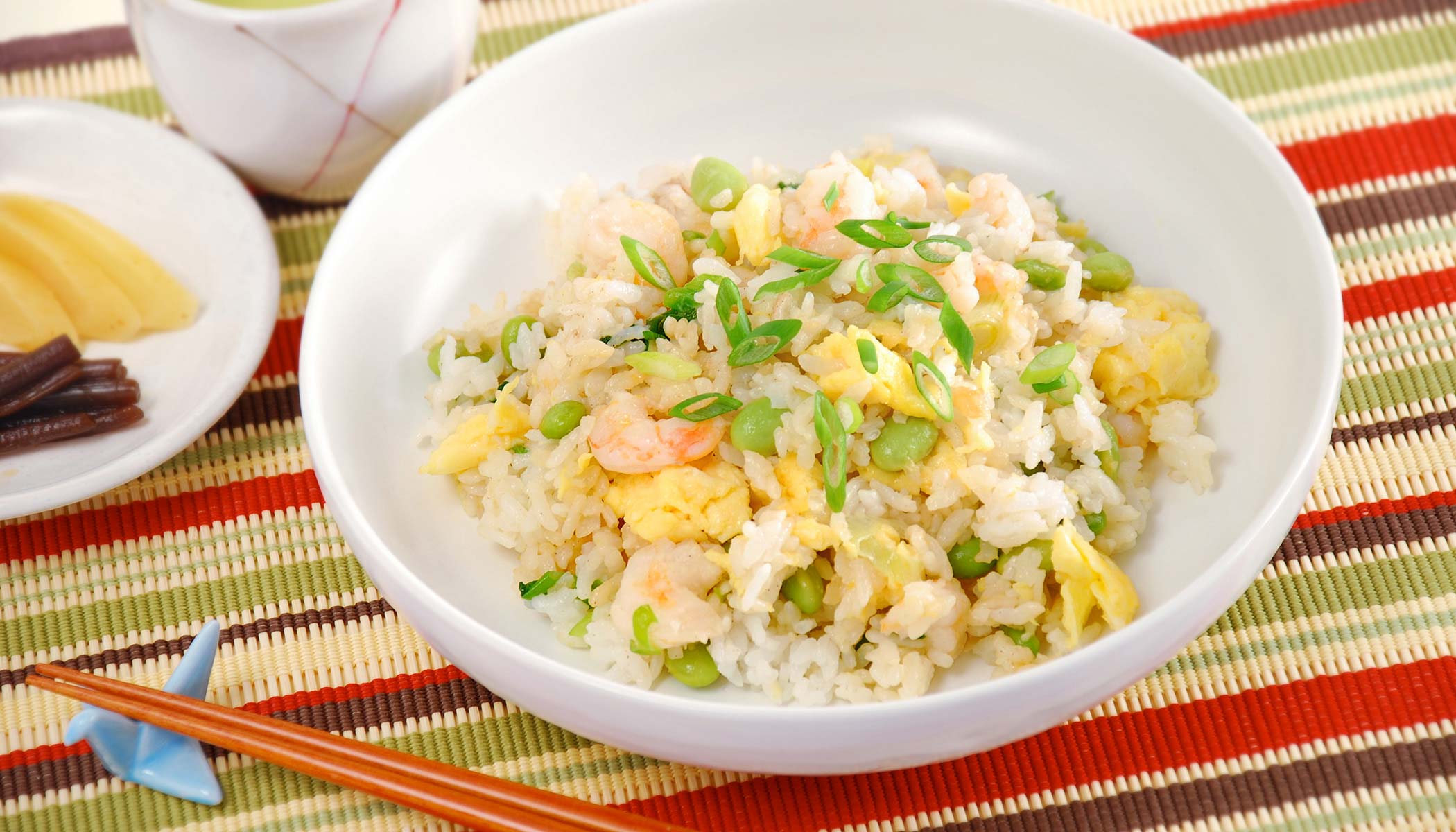 Zojirushi Recipe – Shrimp <i>Yakimeshi</i>, Stir-Fried Rice
