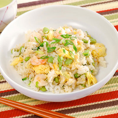 Zojirushi Recipe – Shrimp <i>Yakimeshi</i>, Stir-Fried Rice