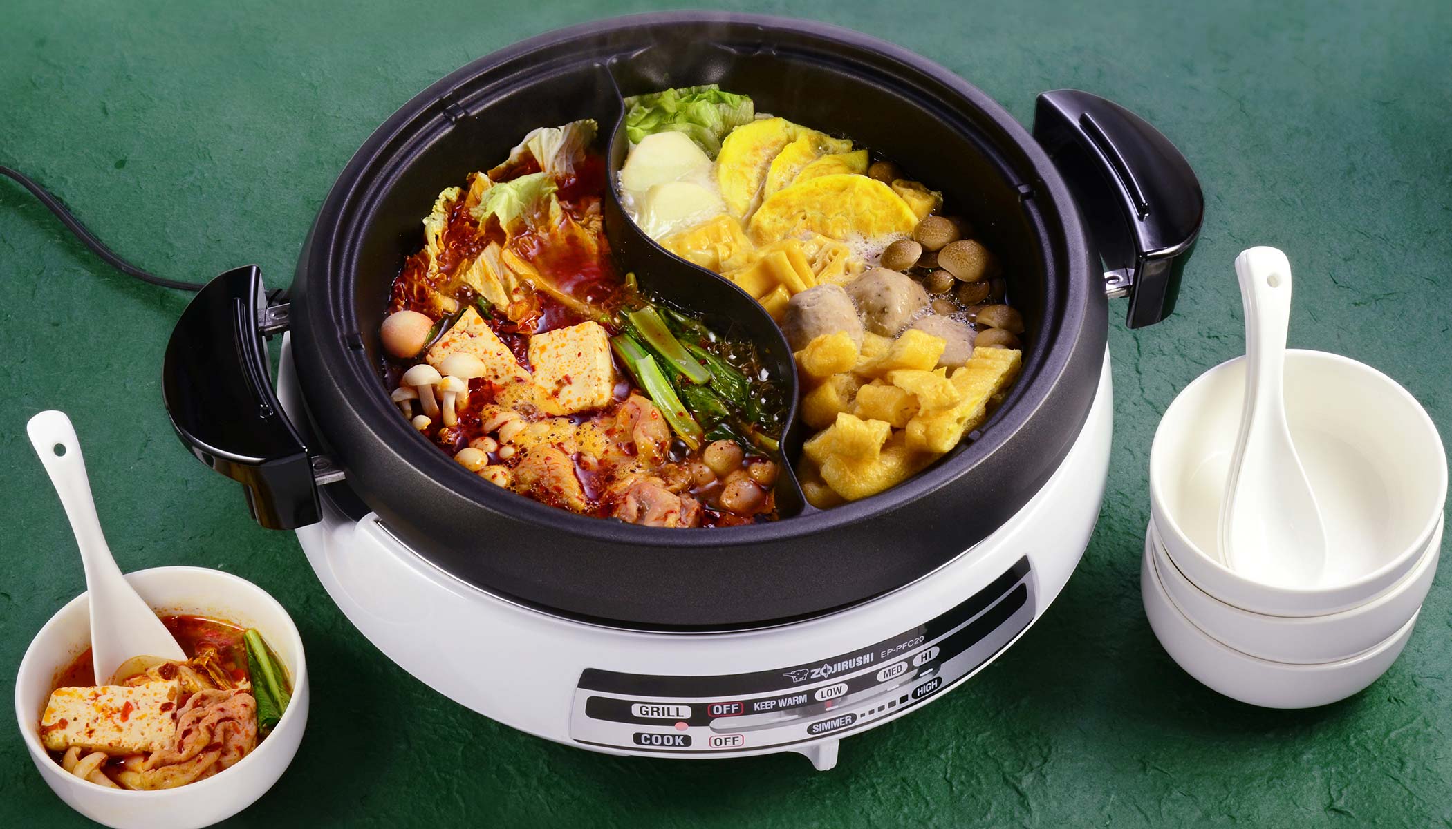 Zojirushi Recipe – <i>Yin Yang</i> Hot Pot: <i>Sichuan</i> Hot Pot