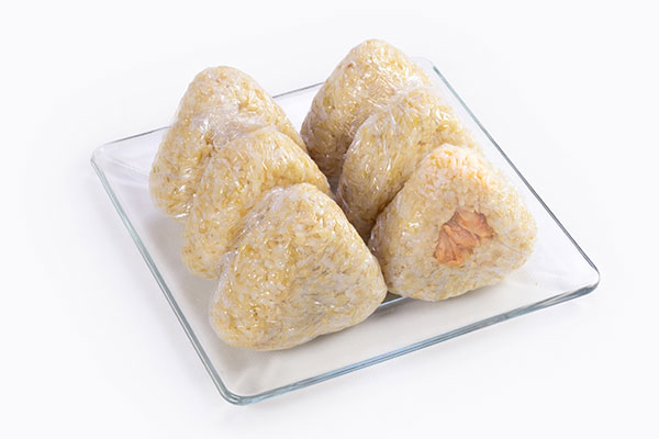 
              Triple Flavor Chicken <i>Onigiri</i> Step 7
      	