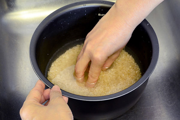 
              Brown Rice Step 2
      	