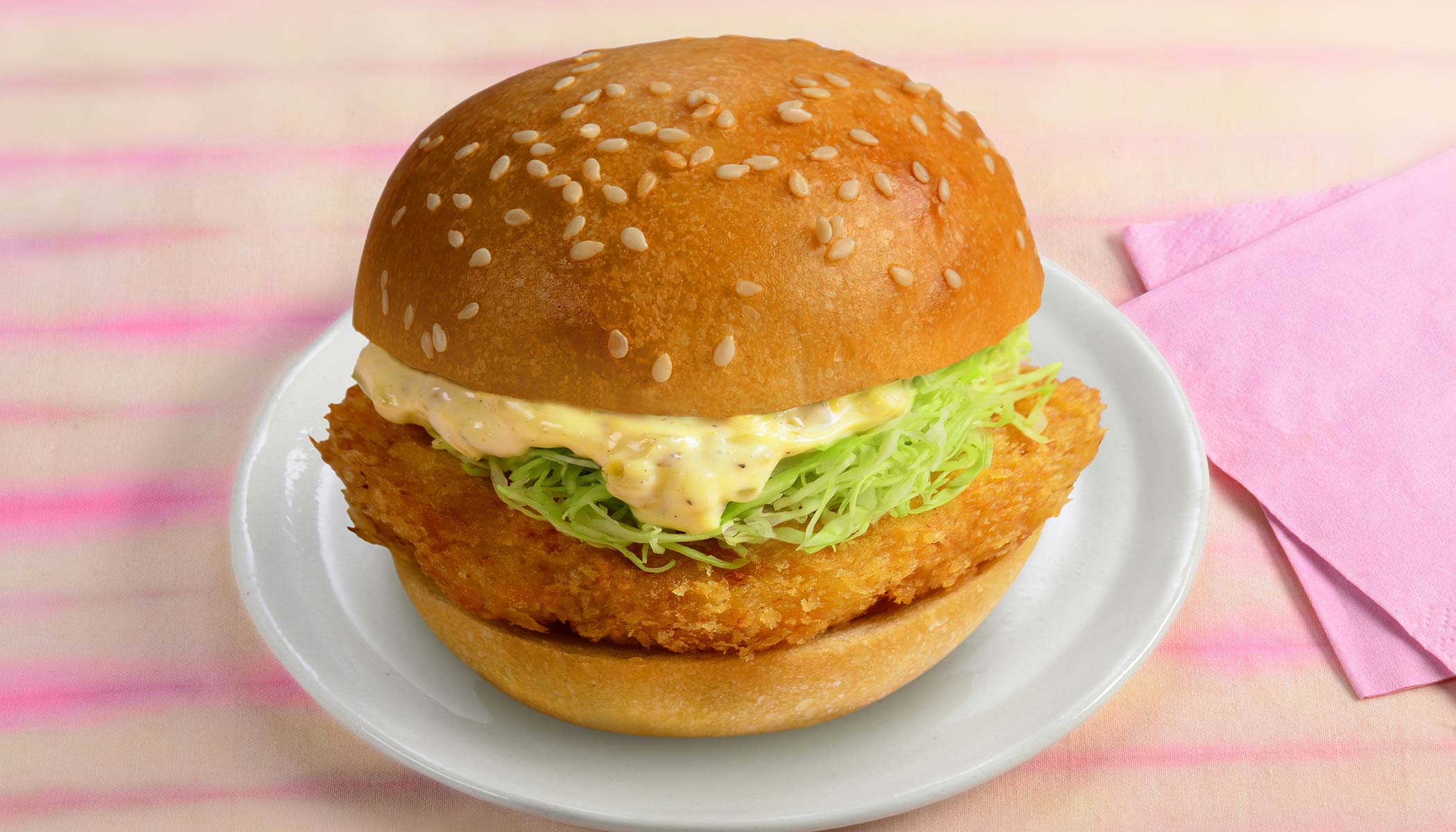 Zojirushi Recipe – Shrimp <i>Katsu</i> Burger