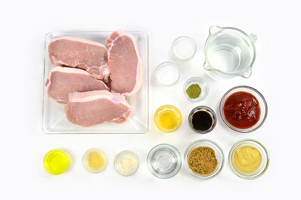 
            	Boneless Pork Chops  Ingredients
      	