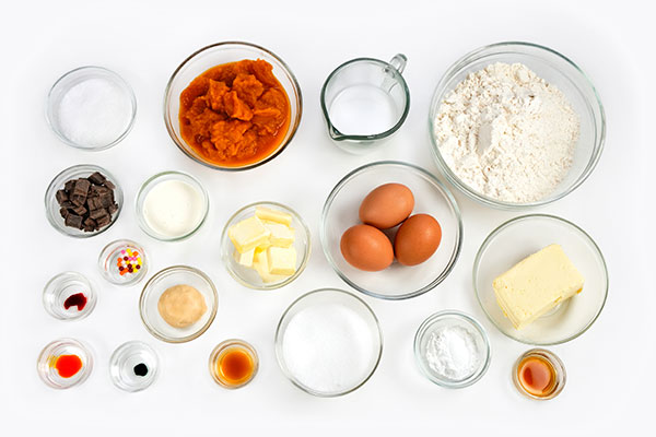 Thanksgiving Pound Cake  Ingredients