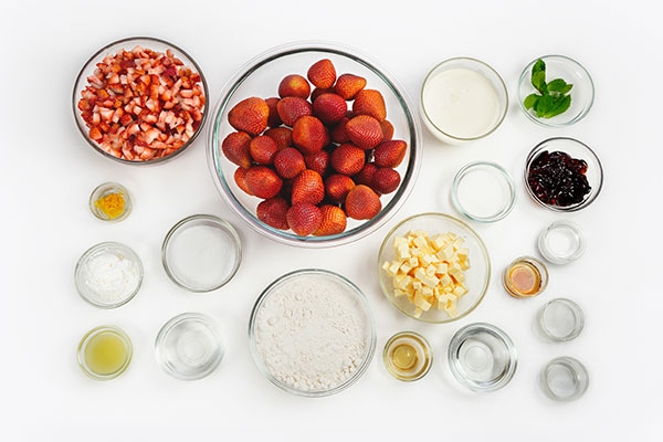 
            	Fresh Strawberry Pie  Ingredients
      	