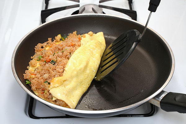 
              Quinoa Omelete Step 8
      	