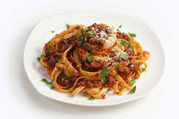 
              Fettuccine Bolognese Step 8
      	