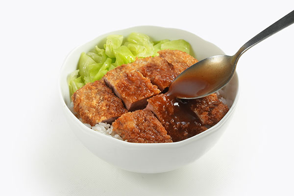 
              Beef <i>Katsu-Don</i> (Beef Cutlet Bowl) Step 7
      	