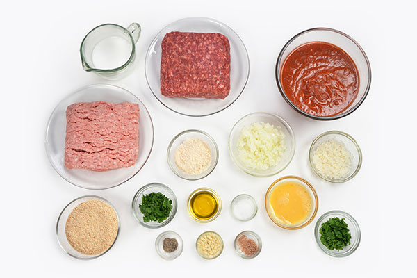 
            	Saucy Meatball Marinara  Ingredients
      	