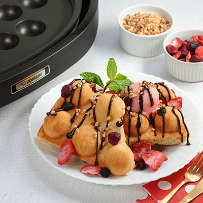 Zojirushi Recipe – Bubble Trouble Waffles