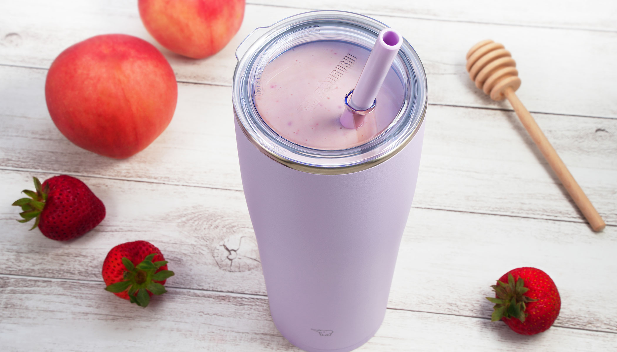 Zojirushi Recipe – Strawberry Peach Smoothie