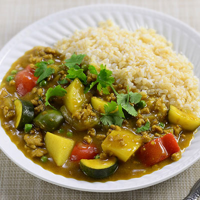 Zojirushi Recipe – Summer Curry with Brown Rice