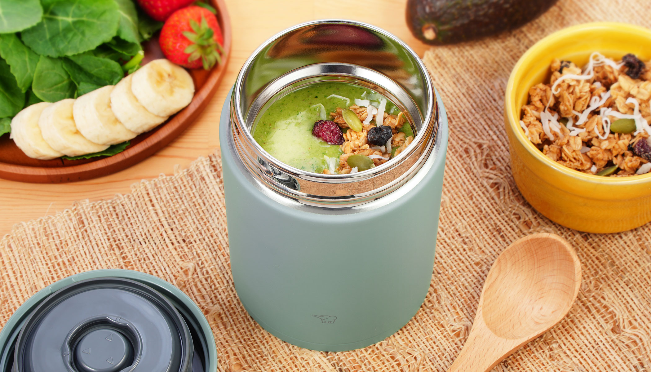 Zojirushi Recipe – Garden Green Smoothie Bowl