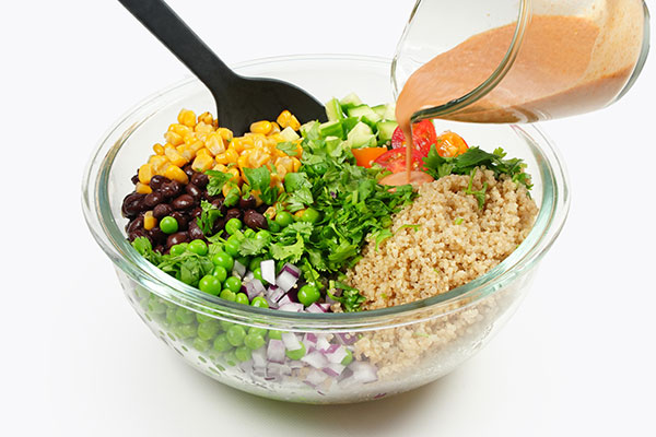 
              Southwest Quinoa Salad Step 4
      	