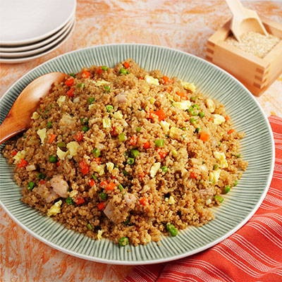 Zojirushi Recipe – Chicken Quinoa Fried Rice