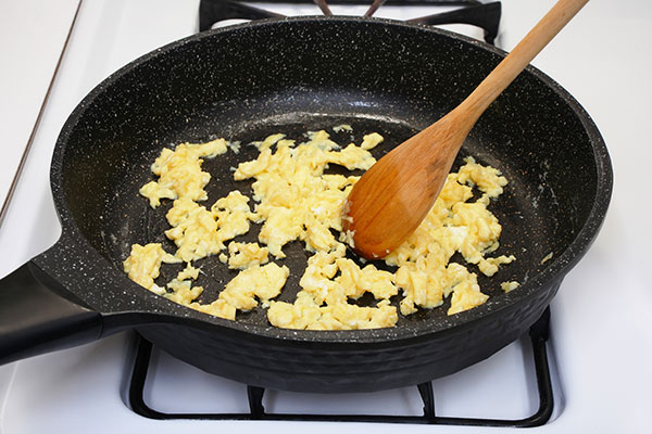 
              Chicken Quinoa Fried Rice Step 3
      	