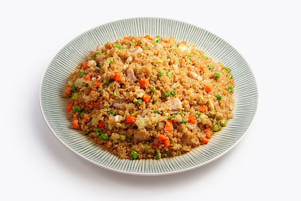 
              Chicken Quinoa Fried Rice Step 7
      	