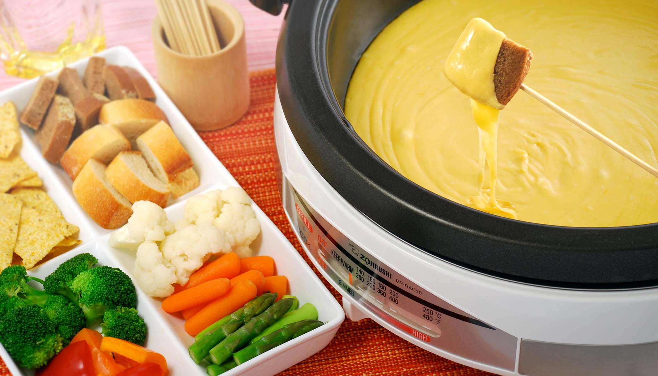 Zojirushi Recipe – Self-Serve Cheese Fondue