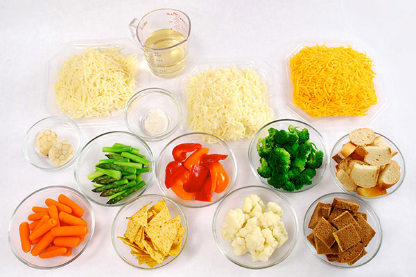 
            	Self-Serve Cheese Fondue  Ingredients
      	