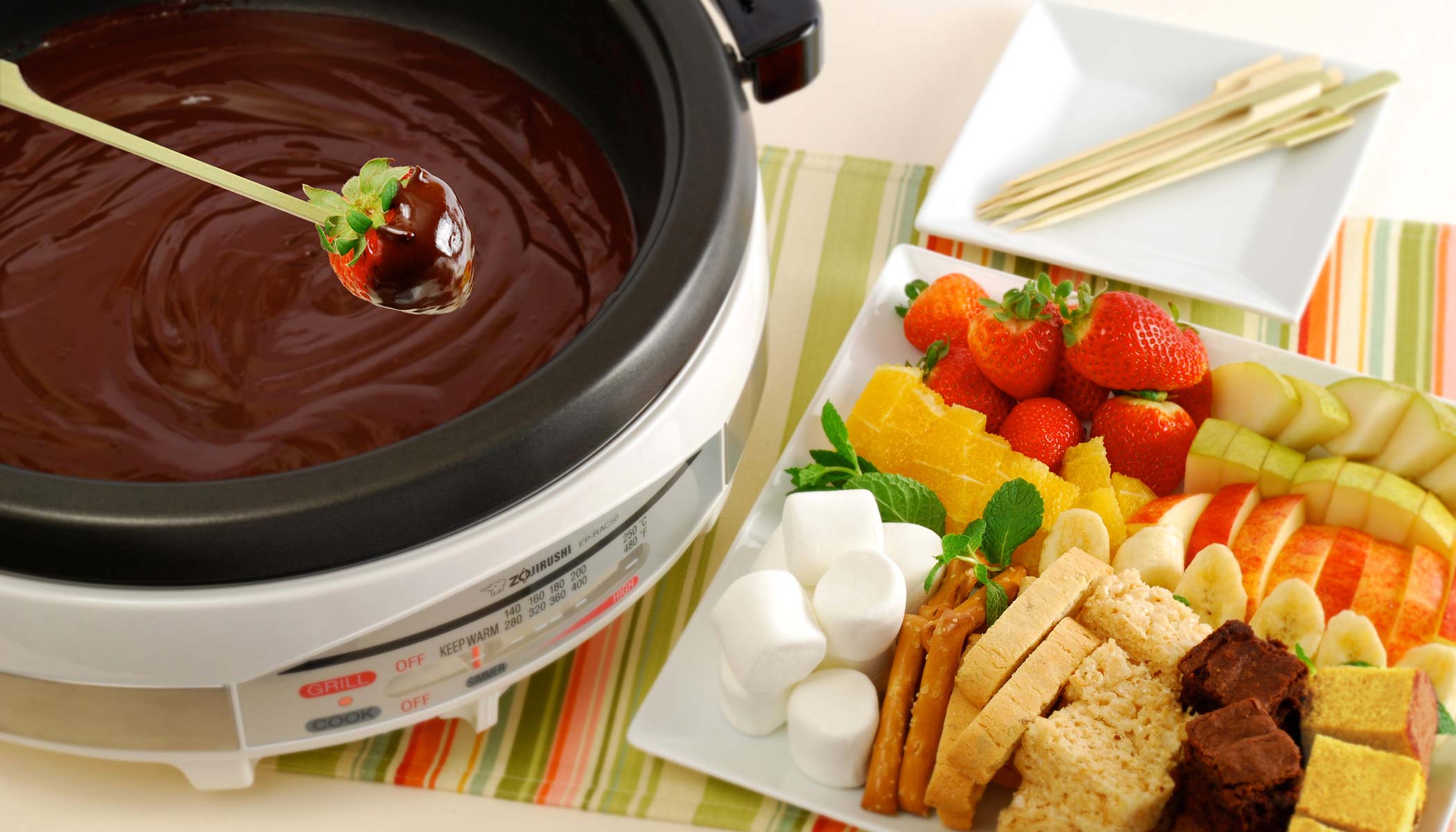 Zojirushi Recipe – Chocolate Fondue