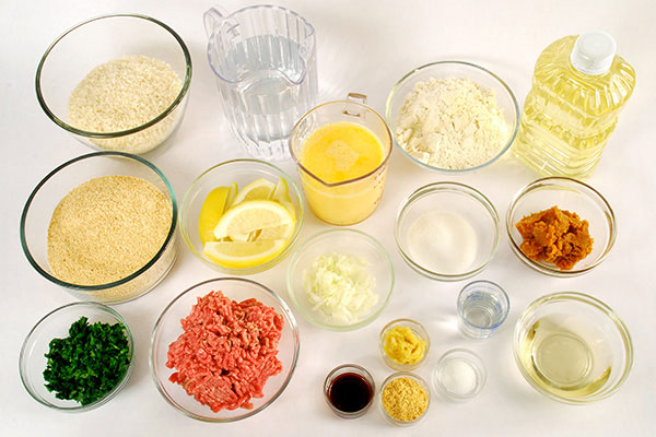 
            	Rice Croquette  Ingredients
      	