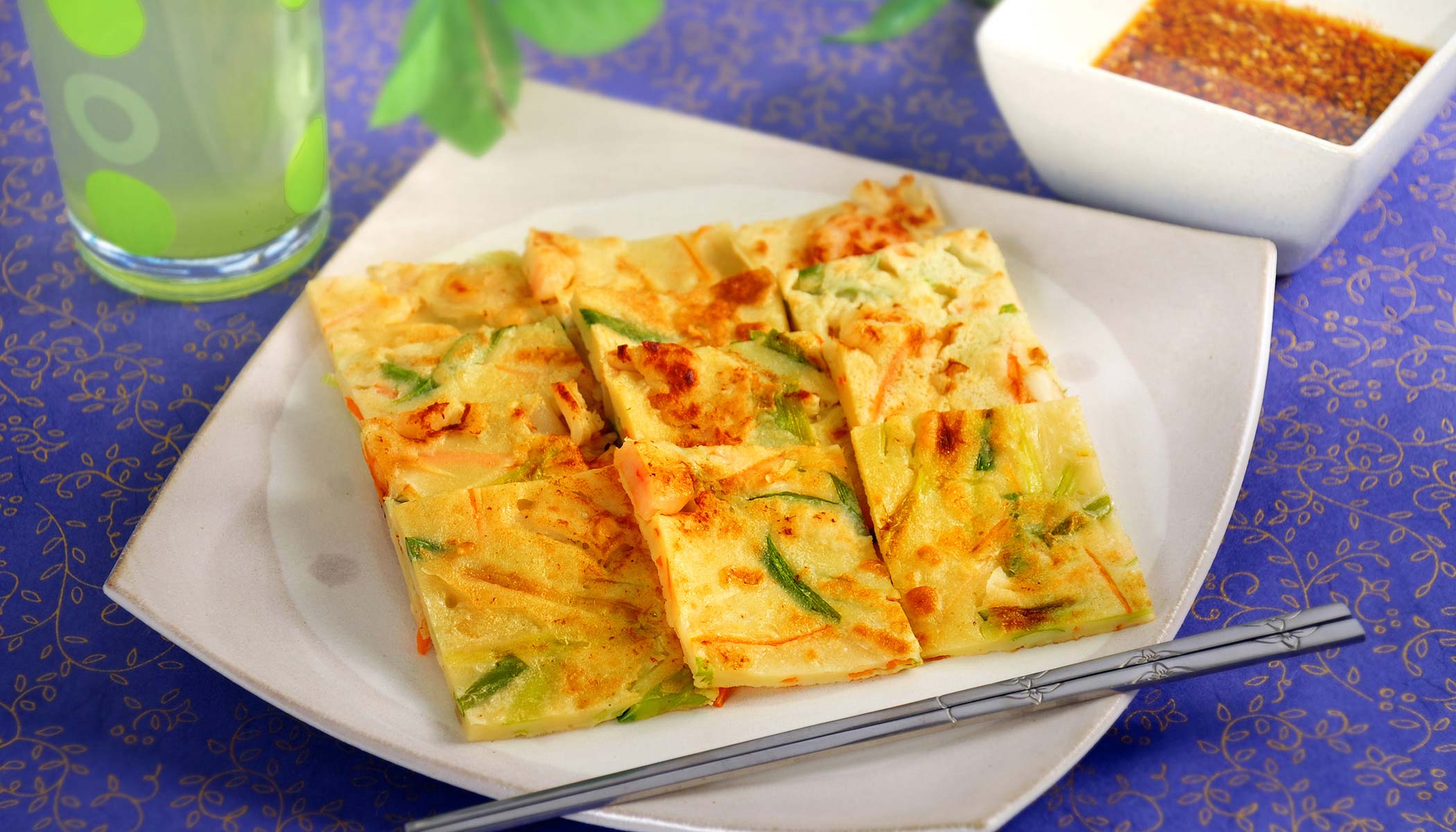 Zojirushi Recipe – Seafood Jeon (Korean-Style Pancakes)