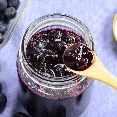 Very Blue Blueberry Jam