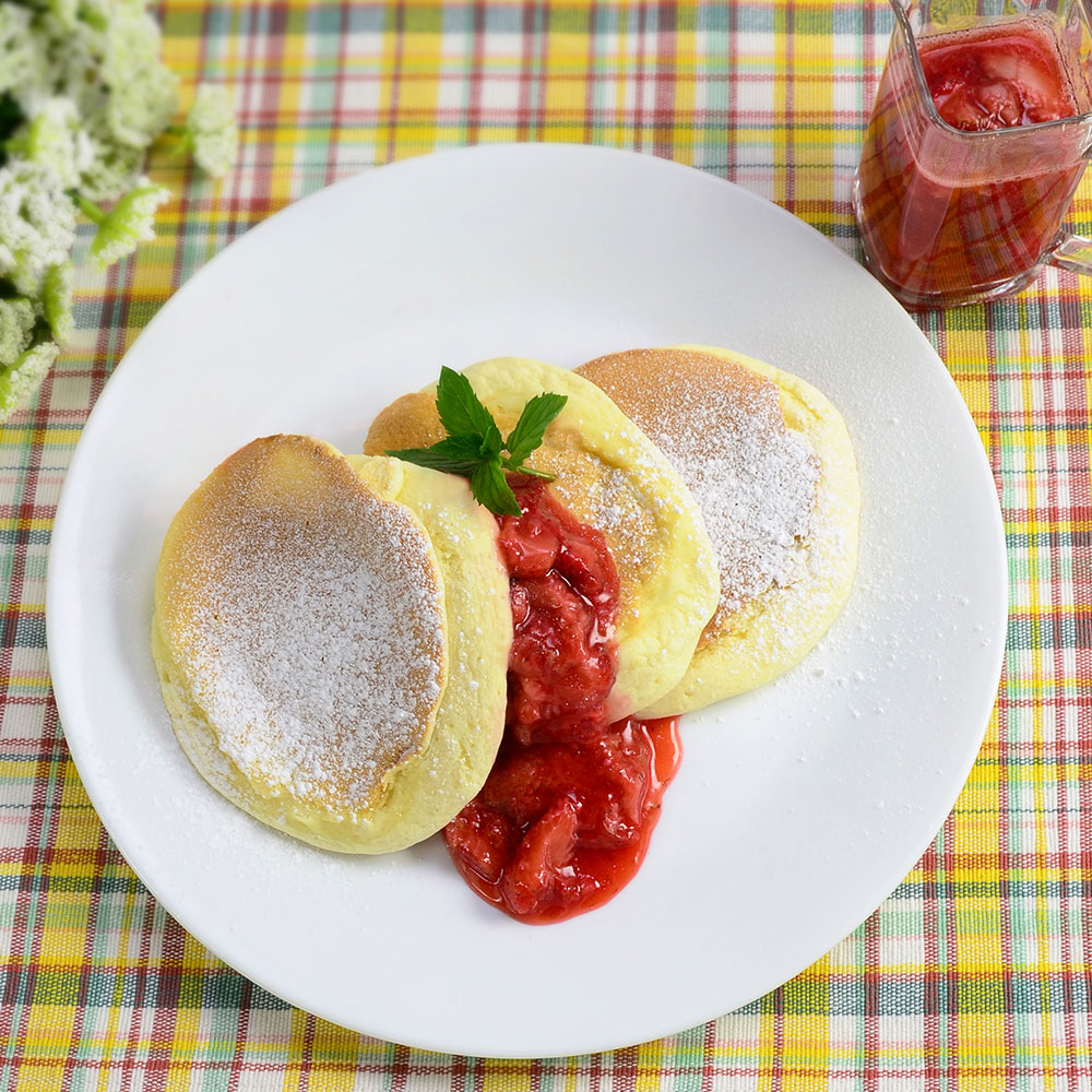 Fluffy Cheesecake Pancake