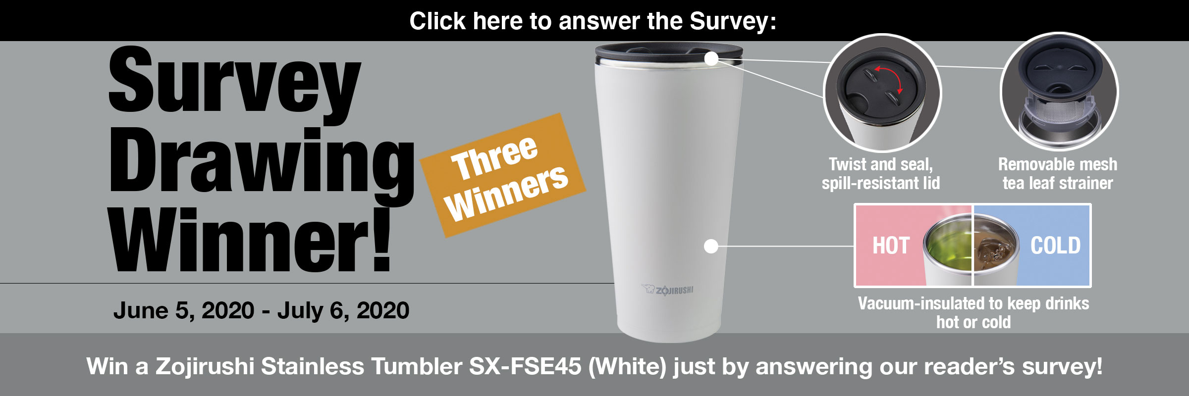 Survey Drawing Winner